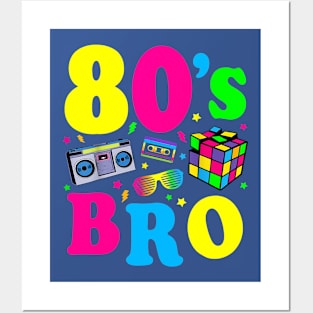 80s bro 1 Posters and Art